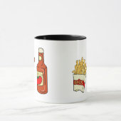 Fries Love Ketchup Mok (Midden)