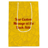 Fries Medium Gift Bag Medium Cadeauzakje (Achterkant)