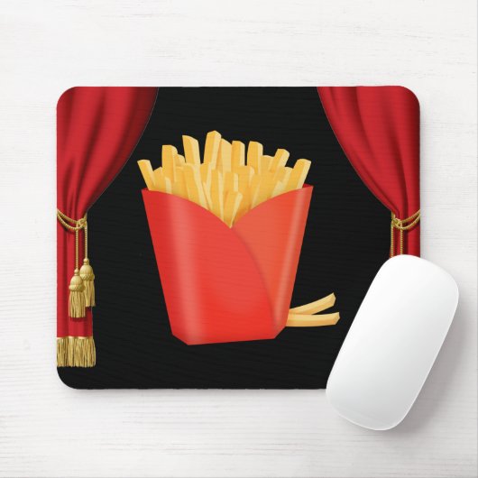 Fries Mousepad Muismat (Met muis)