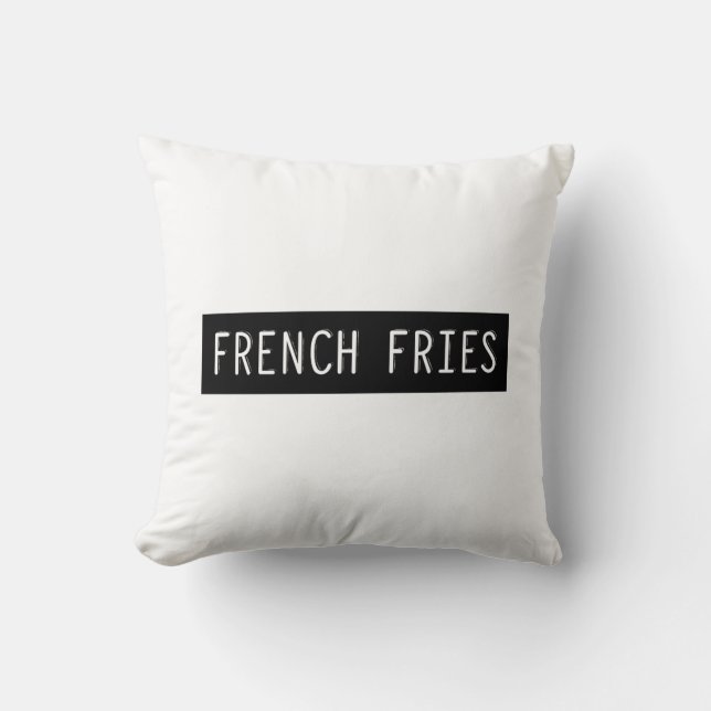 Fries Old Typwriter Letters Kussen (Voorkant)