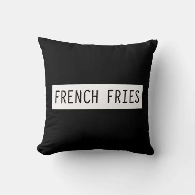 Fries Old Typwriter Letters Kussen (Voorkant)