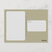 Fries paard - ansichtkaart briefkaart (Achterkant)