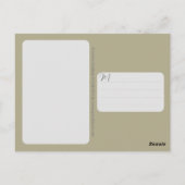 Fries paard - Ansichtkaart Briefkaart (Achterkant)