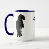 Fries Paard / Frisian Horse Mok (Links)