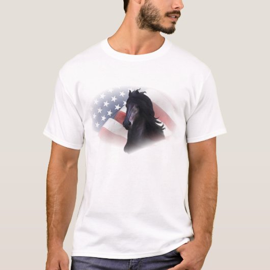 Fries paard t-shirt (Voorkant)