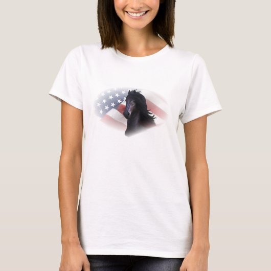 Fries paard t-shirt (Voorkant)