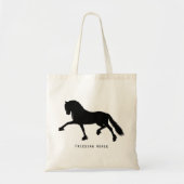 Fries paard tote bag (Voorkant)