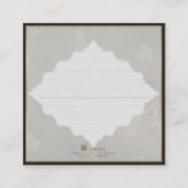 Fries Paard - Visitekaartje (Achterkant)