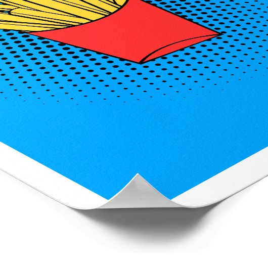Fries Pop Art Poster (Hoek)