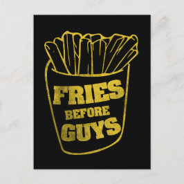 Fries voor jongens briefkaart