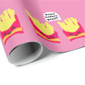 Fries voor jongens! cadeaupapier (Rol Hoek)