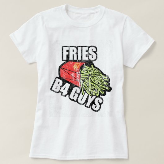 Fries Voor Jongens DS T-shirt (Design voorkant)