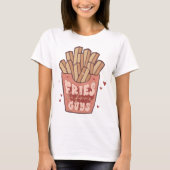 Fries voor jongens Funny T-shirt (Voorkant)