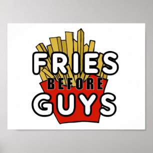 Fries voor jongens poster