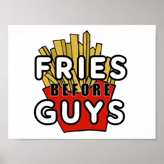 Fries voor jongens poster (Voorkant)
