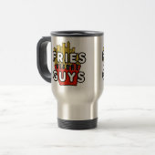 Fries voor jongens reisbeker (Voorkant links)