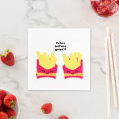 Fries voor jongens! servet (Insitu)