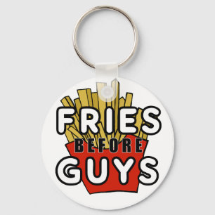 Fries voor jongens sleutelhanger