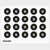 Fries voor jongens Sticker (Vel)