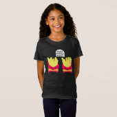 Fries voor jongens! t-shirt (Voorkant volledig)