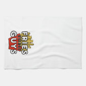 Fries voor jongens theedoek (Horizontaal)