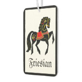 Fries, zwarte hengst, Fries afbeelding Luchtverfrisser (Links)