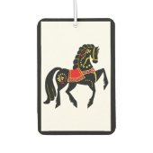 Fries, zwarte hengst, Fries afbeelding Luchtverfrisser (Voorkant)