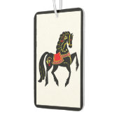 Fries, zwarte hengst, Fries afbeelding Luchtverfrisser (Links)