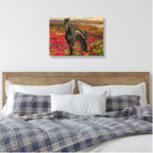 Friese DIAMOND I - Ingewikkeld Canvas Afdruk (Insitu (Slaapkamer))