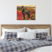 Friese DIAMOND I - Ingewikkeld Canvas Afdruk (Insitu (Slaapkamer))