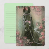 Friese merrie - Wenskaart Bedankkaart (Voorkant / Achterkant)