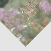 Friese Paard in een Wildflower Field Decoupage Tissuepapier (Detail)