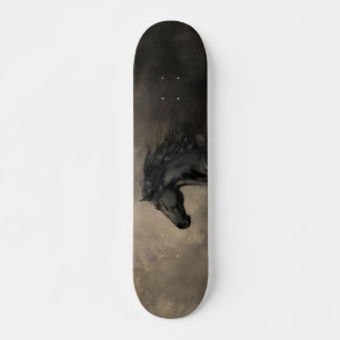 Friese paard in het vervagende licht persoonlijk skateboard