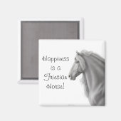 Friese Paardenmagneet Magneet (Voorkant / Achterkant)