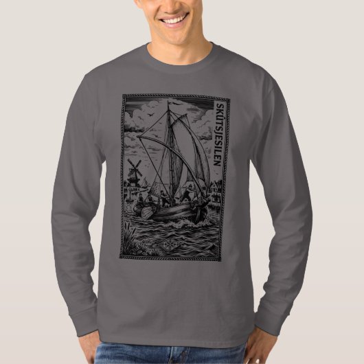 Friese Papa T-shirt (Voorkant)
