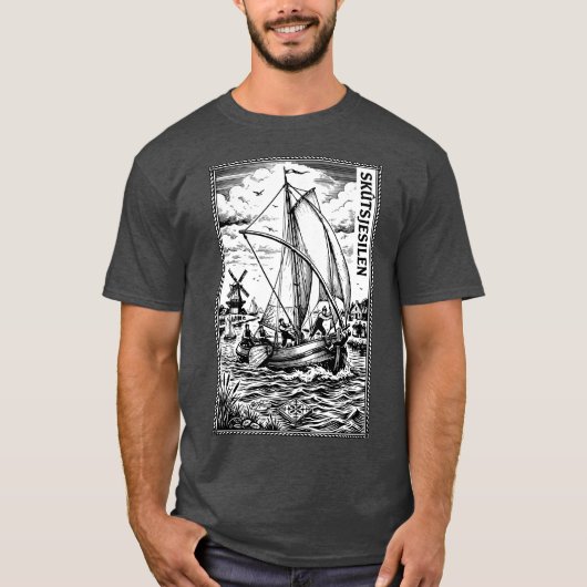 Friese papa t-shirt (Voorkant)