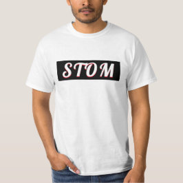 Friese tekst stom vertaalt naar Stom T-shirt