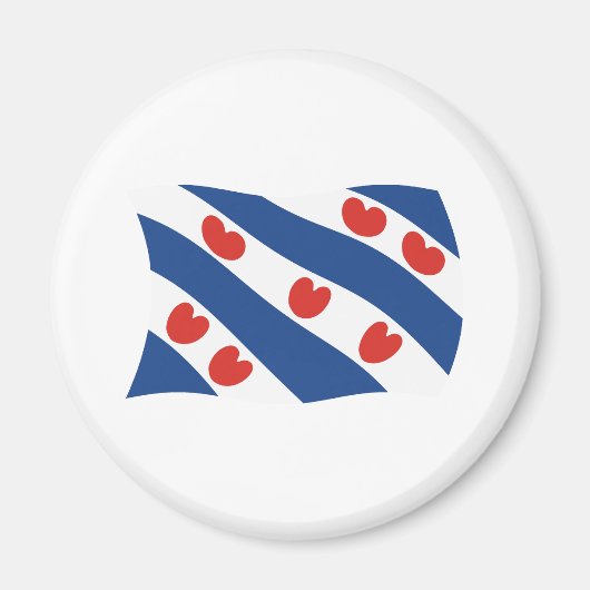 Friese Vlag Magneet (Voorkant)