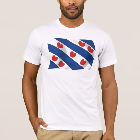 Friese Vlag Shirt (Voorkant)