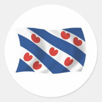 Friese Vlag Sticker