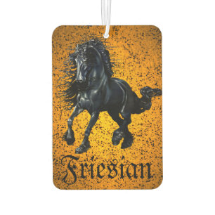 Friese, zwarte hengst, Fries paard/G Luchtverfrisser