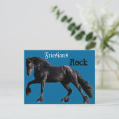 Friesian Classic Briefkaart (Staand voorkant)