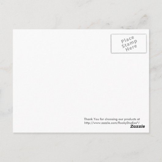 Friesian Dance Briefkaart #5 (Achterkant)