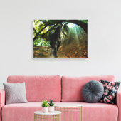 Friesian DIAMOND IV - Gewatteerd Canvas Afdruk (Insitu (Woonkamer))