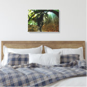 Friesian DIAMOND IV - Gewatteerd Canvas Afdruk (Insitu (Slaapkamer))