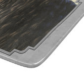 Friesian Draft Horse Silver Grey Snijplank (Hoek)