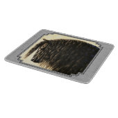 Friesian Draft Horse Silver Grey Snijplank (Hoek)