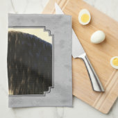 Friesian Draft Horse Silver Grey Theedoek (Quarter Fold)