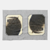 Friesian Draft Horse Silver Grey Theedoek (Horizontaal)