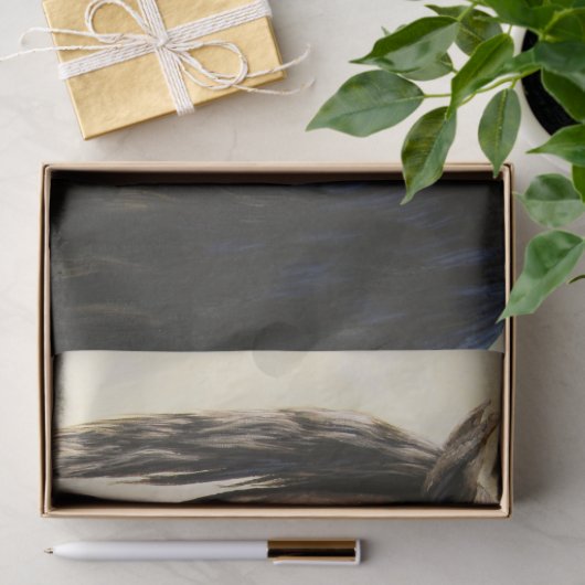 Friesian Draft Horse Tissuepapier (Geschenk)